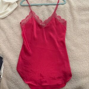 Victoria's Secret Gold Label Satin Lace Slip